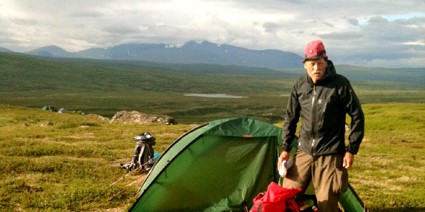 Tälttur i Jämtlandsfjällen Friluftsfrämjandet Vintertältning Friluftsfrämjandet