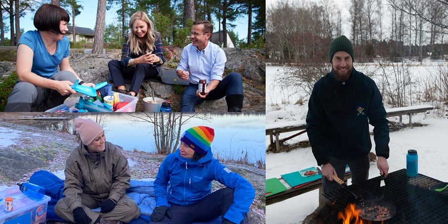 Friluftsfrämjandet gör krisvisa övningar tillsammans med politiker
