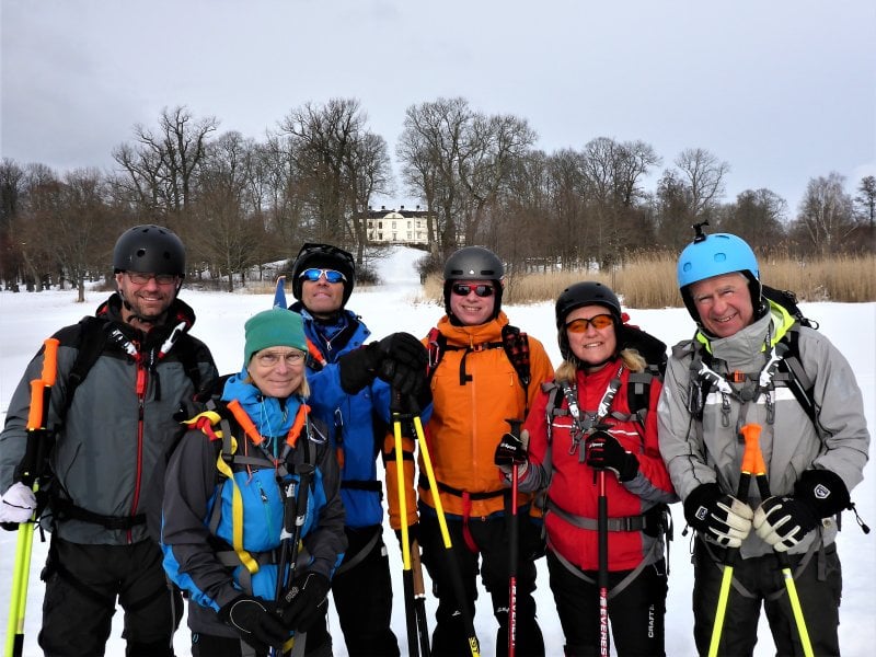 Gruppen vid Rosersbergs slott