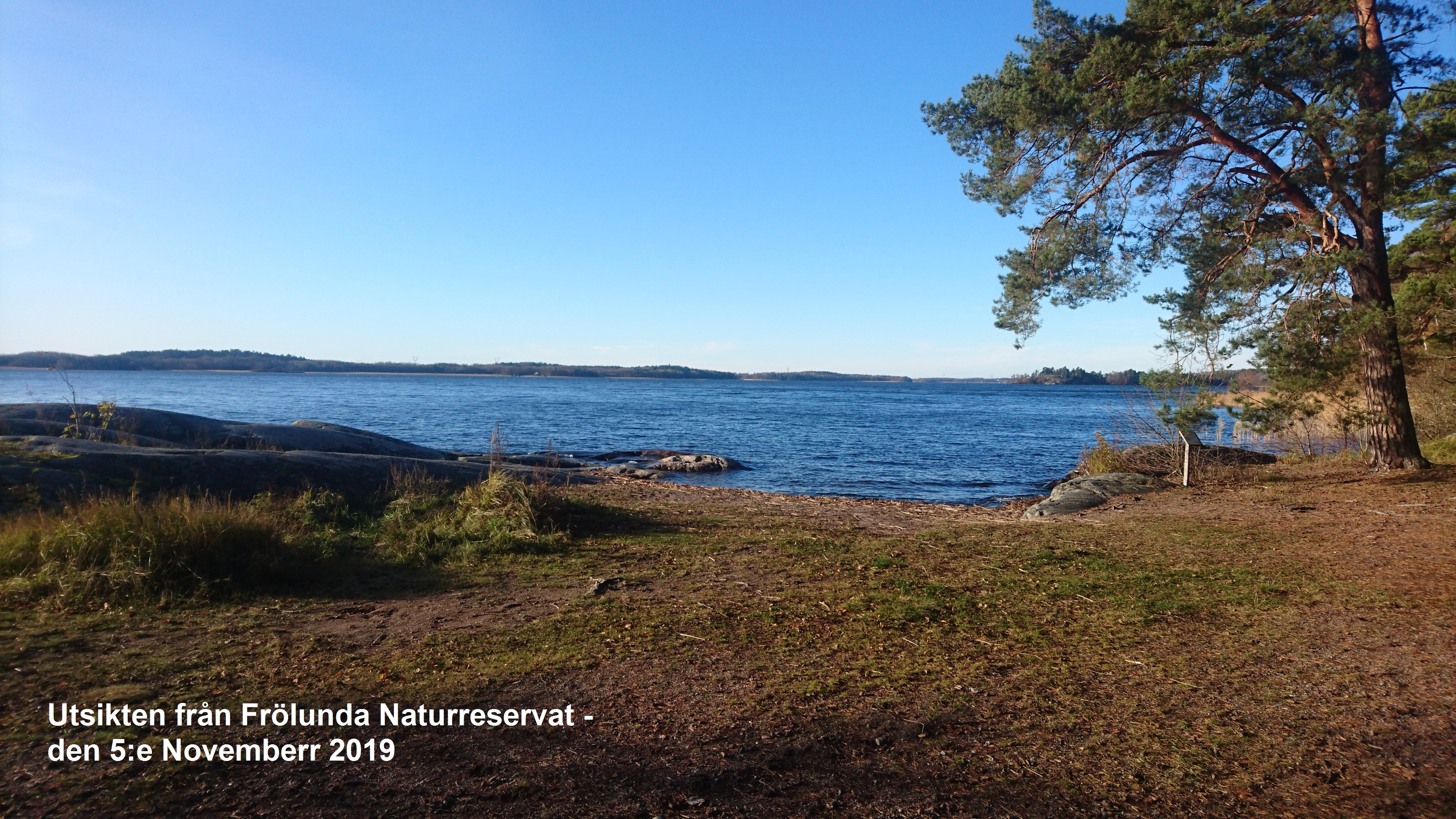 Frölunda naturreservat - Utsikt 5:e November