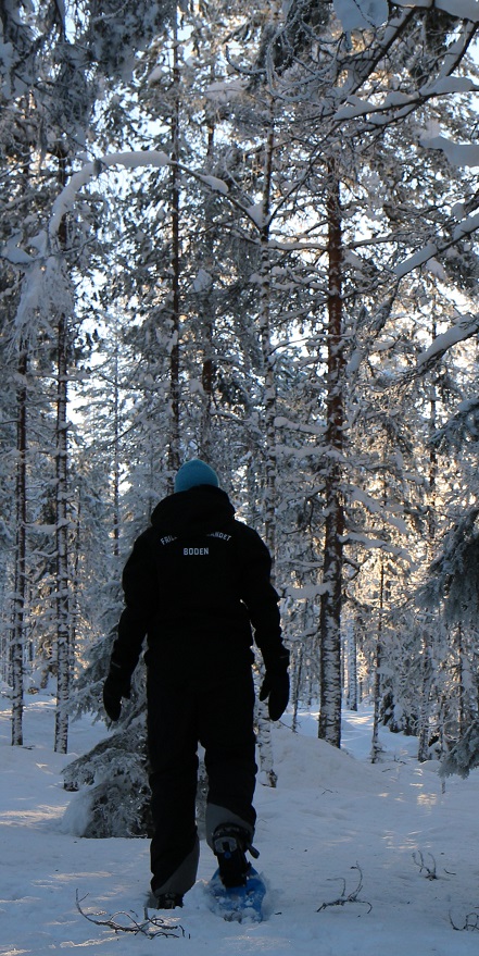 Snöskopromenad