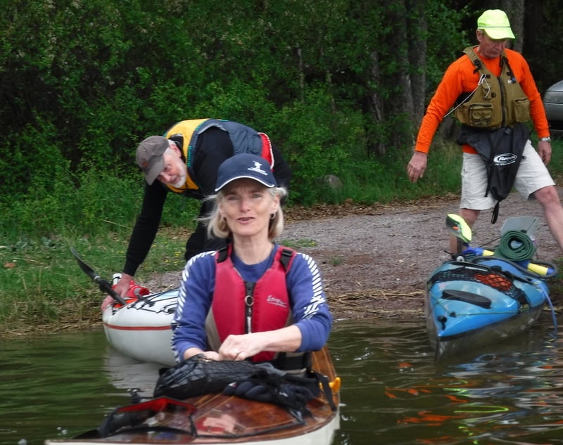 Sjösättning vid Draget