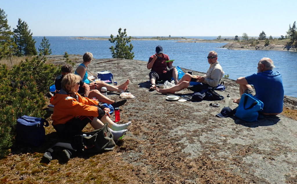 Lunch på St. Måsskär