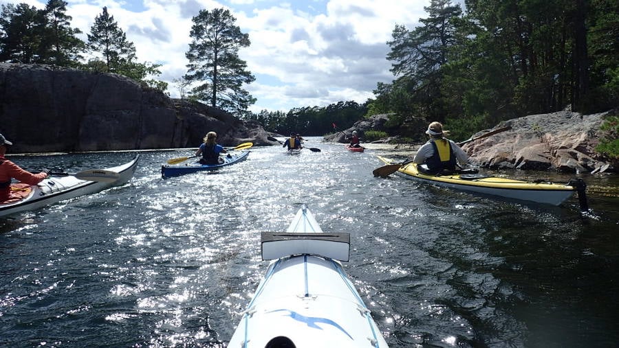 In mot kanalen