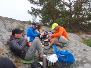 Lunch på St. Måsskär