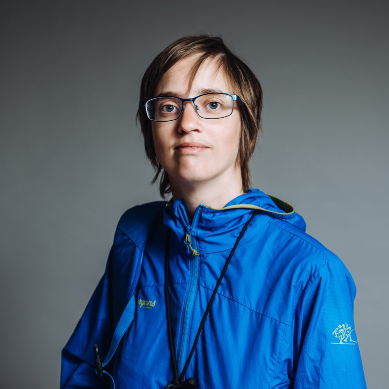 Malin är ledare i vildmarksäventyr på Friluftsfrämjandet