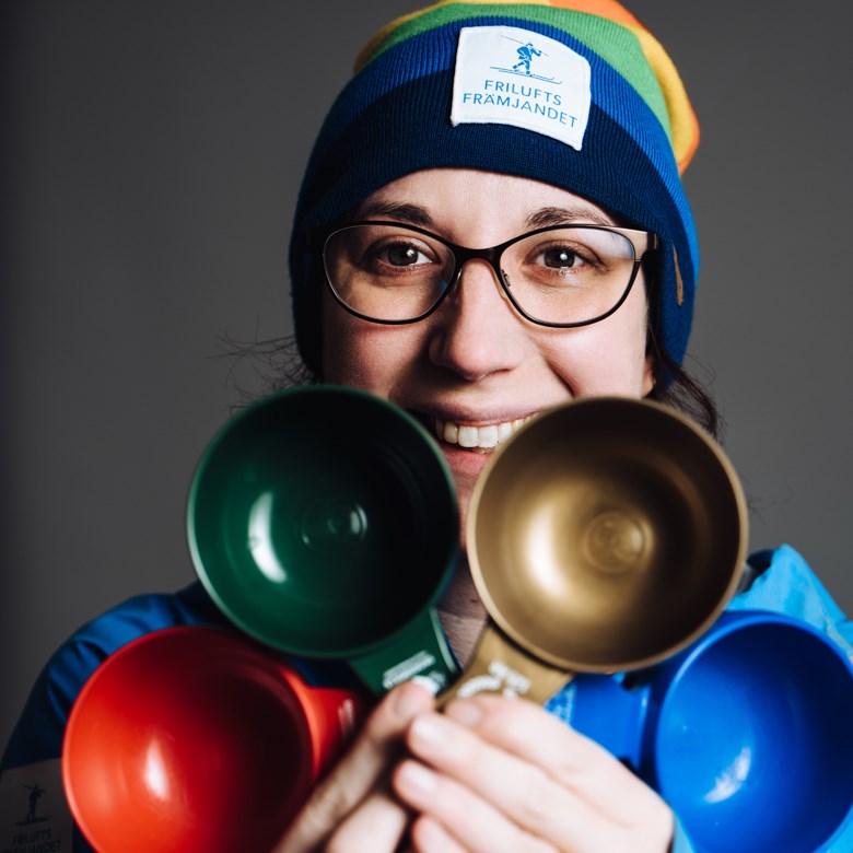 Susanna är ledare i vildmarksäventyr på Friluftsfrämjandet