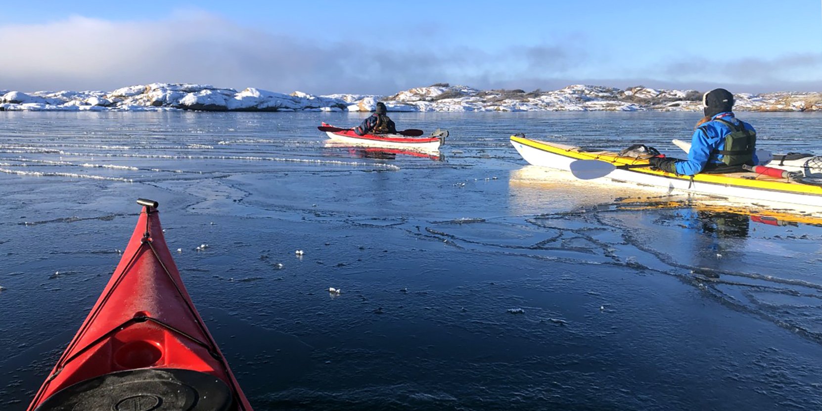 Fjällbacka vinterpaddling -